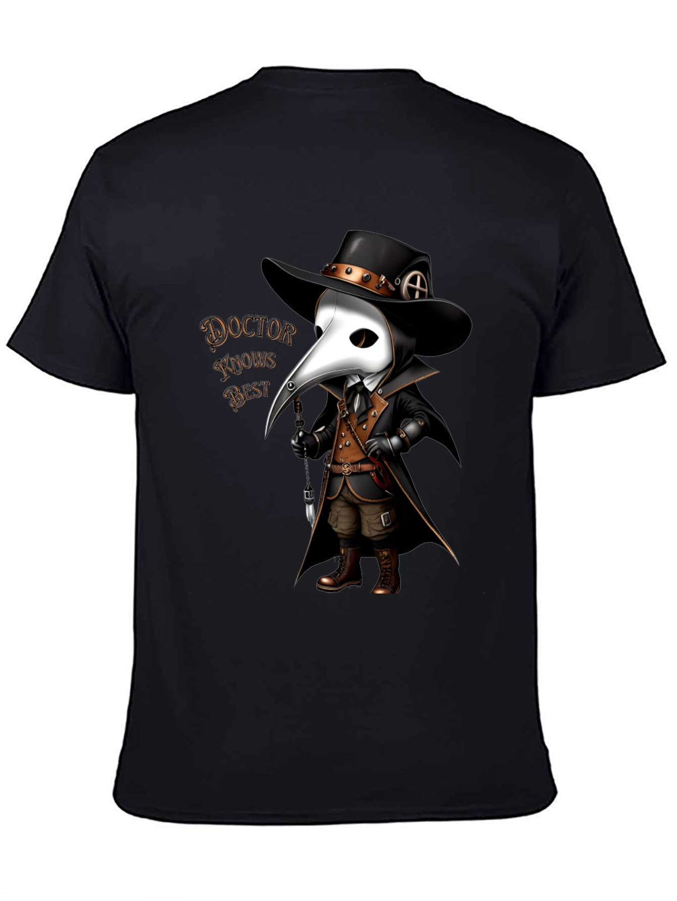 Doctor Knows Best Plague Doctor T-Shirt