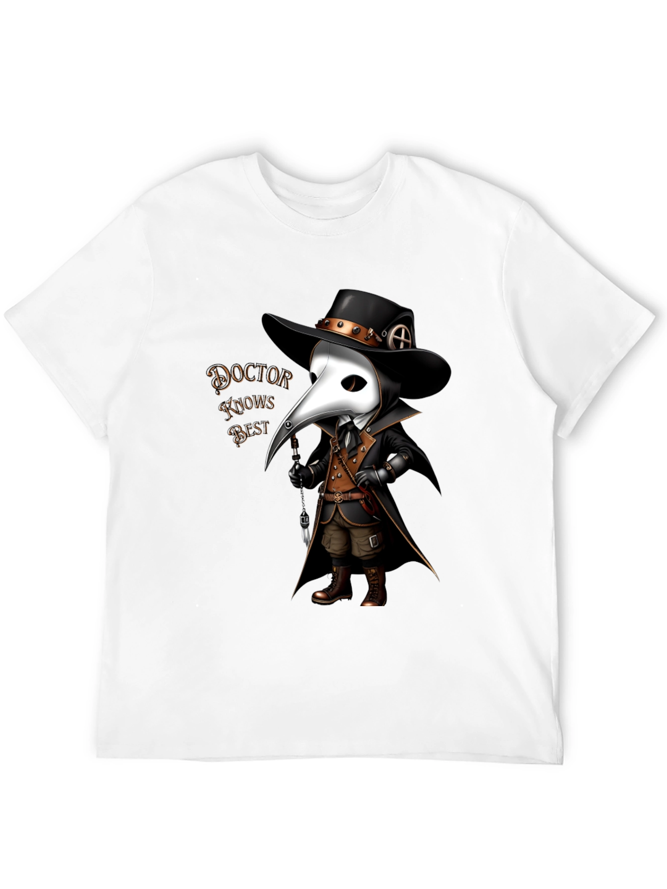 Doctor Knows Best Plague Doctor T-Shirt