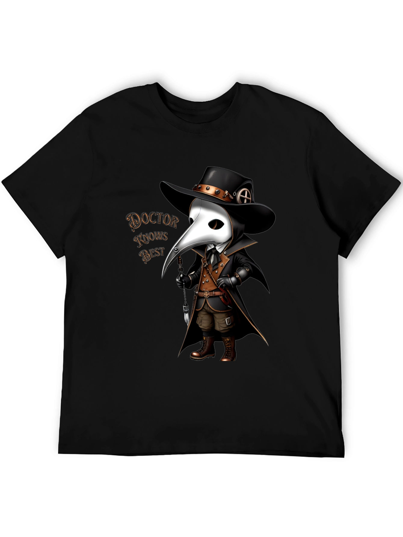 Doctor Knows Best Plague Doctor T-Shirt