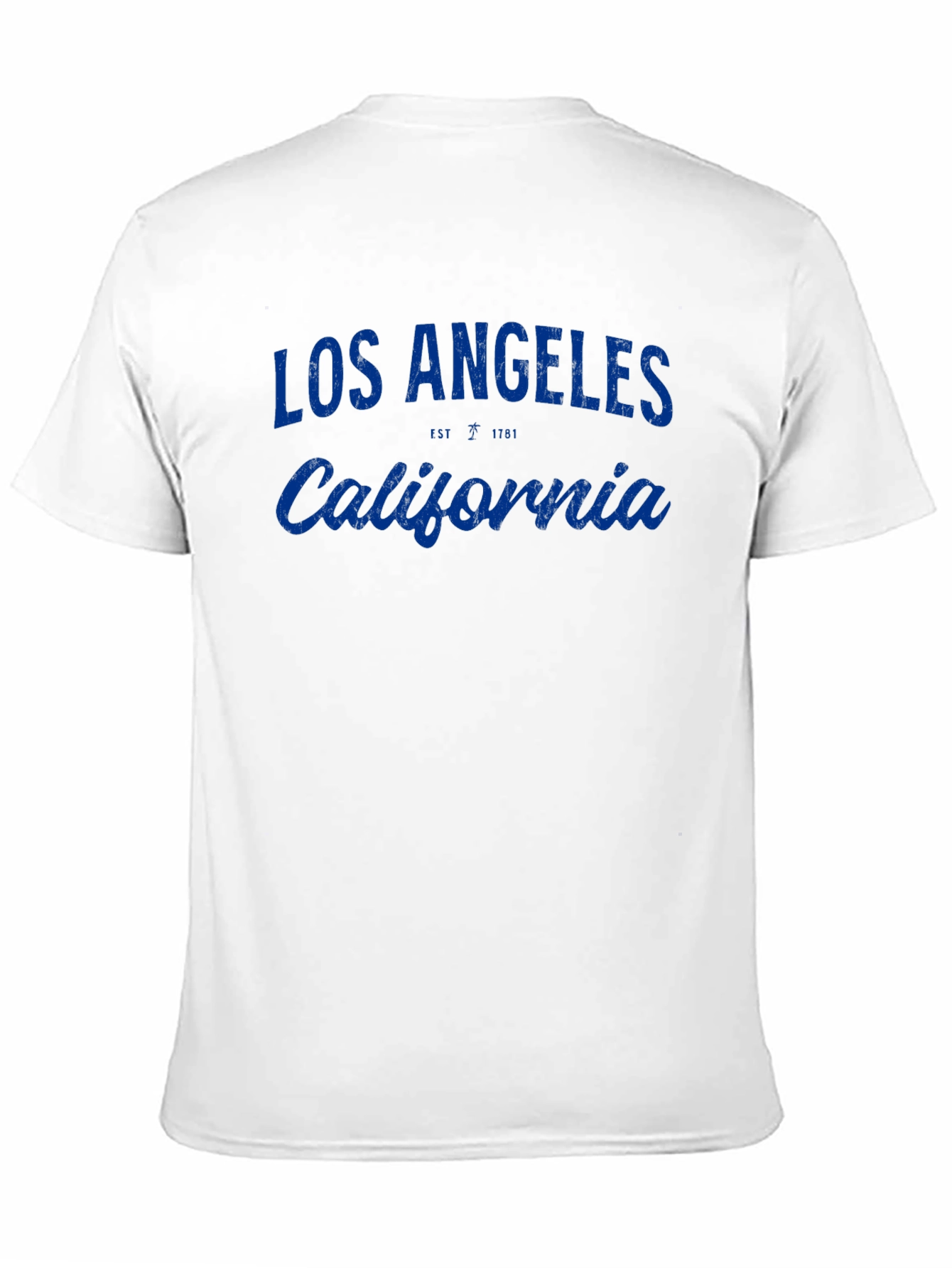 Los Angeles California Graphic Tee - Black