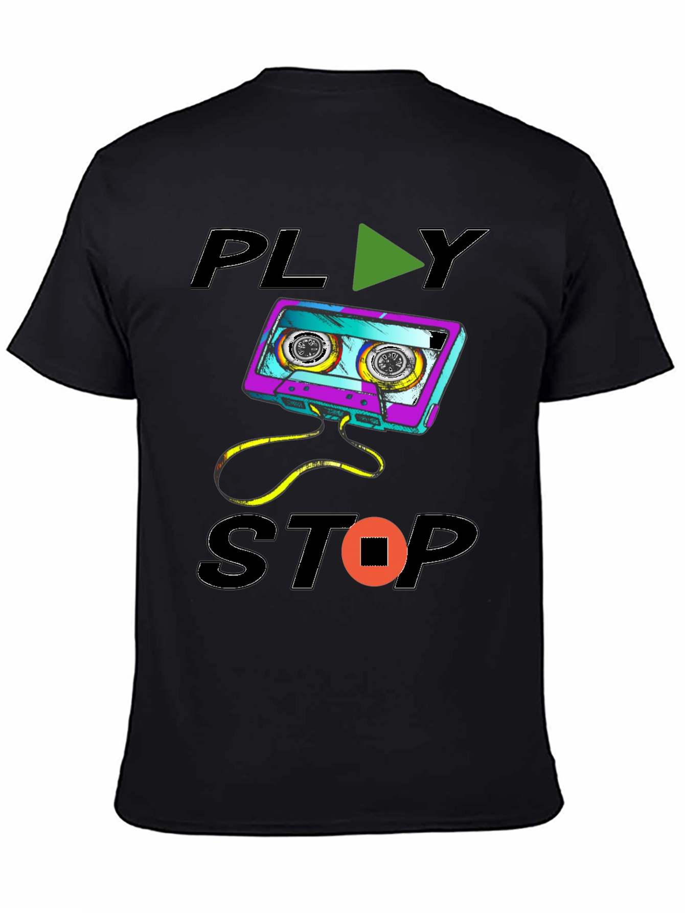 Retro Cassette Tape Graphic Tee