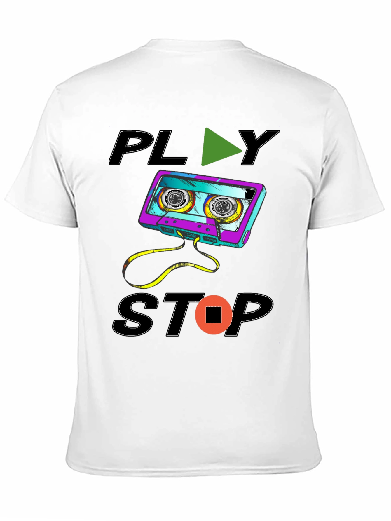 Retro Cassette Tape Graphic Tee