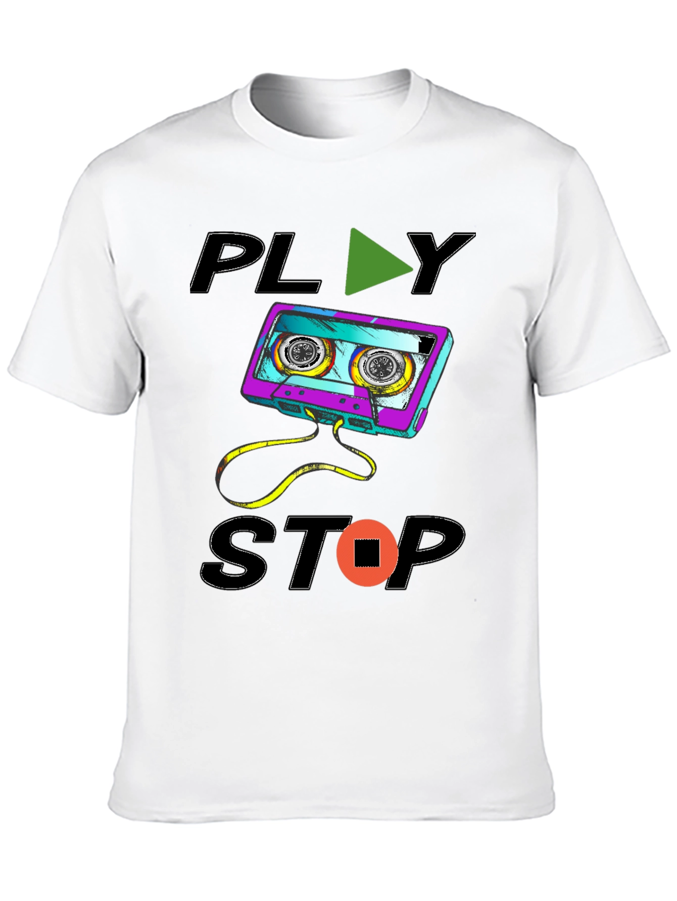 Retro Cassette Tape Graphic Tee