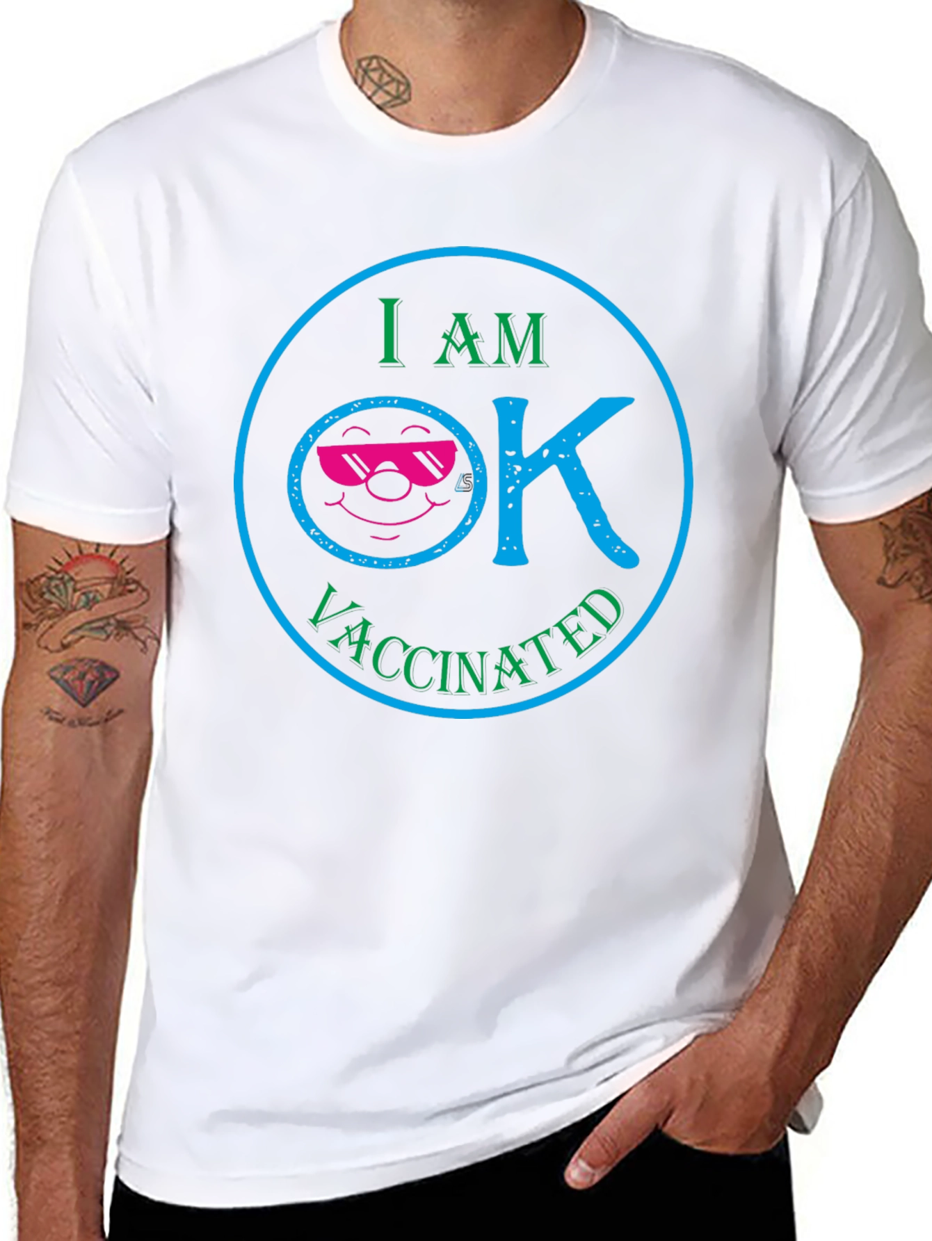 I am OK Vaccinated T-Shirt