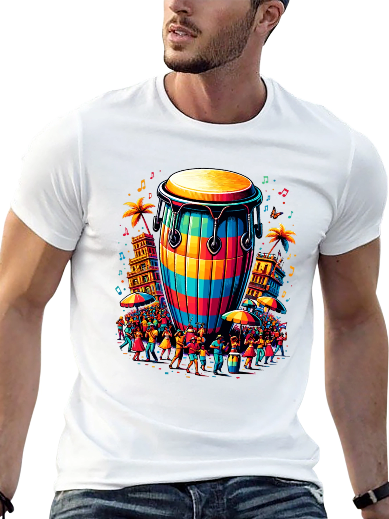 Vibrant Cuban Music T-Shirt