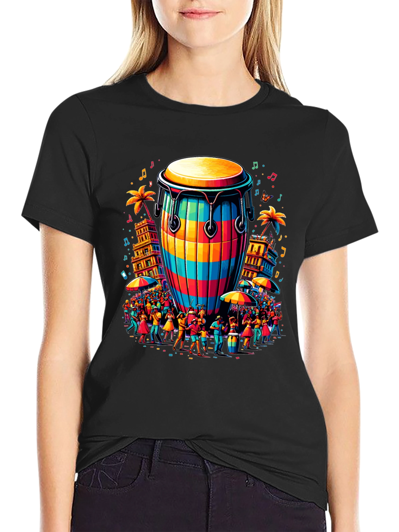 Vibrant Cuban Music T-Shirt