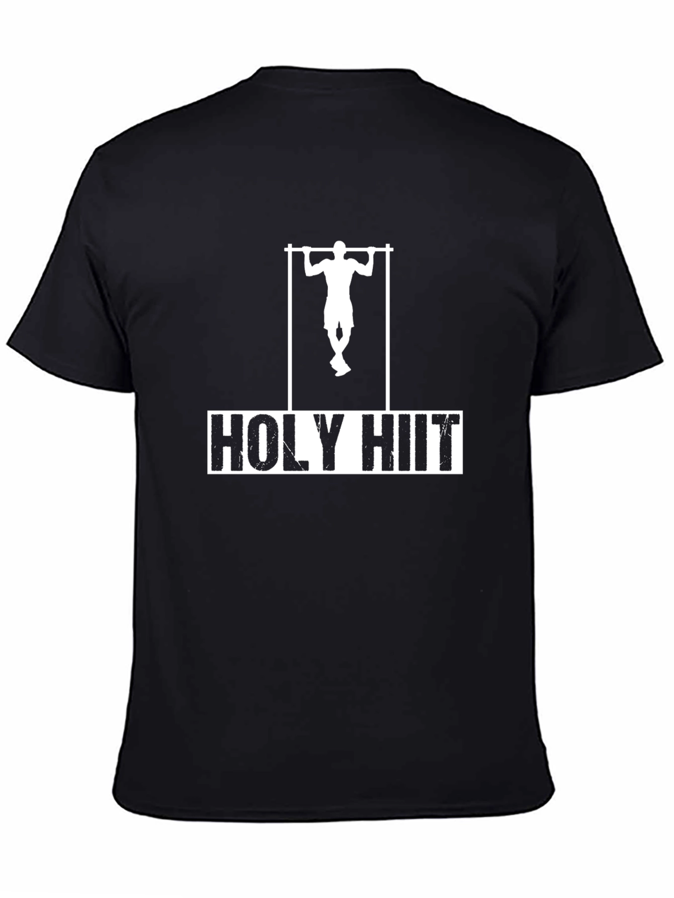 Holy HIIT Black Graphic T-Shirt