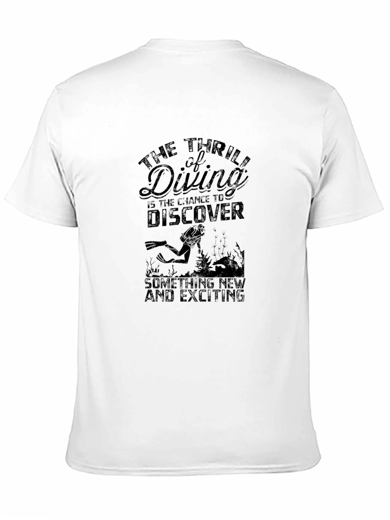 Diving Thrill Graphic Tee - Adventure Ready!