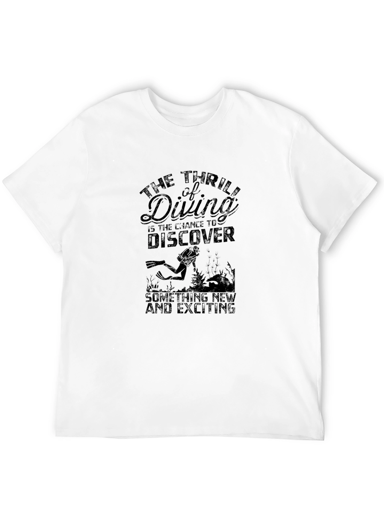 Diving Thrill Graphic Tee - Adventure Ready!