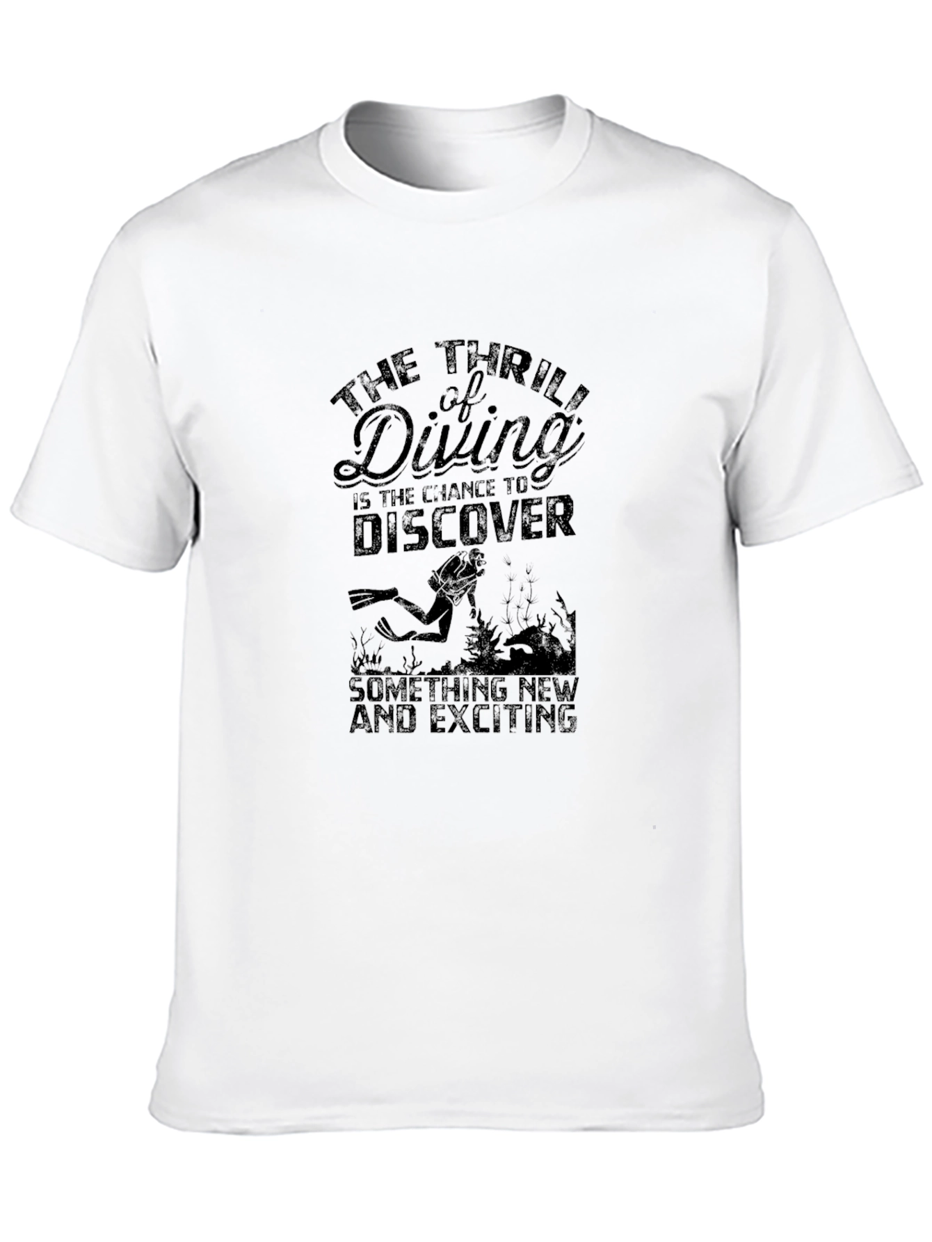 Diving Thrill Graphic Tee - Adventure Ready!