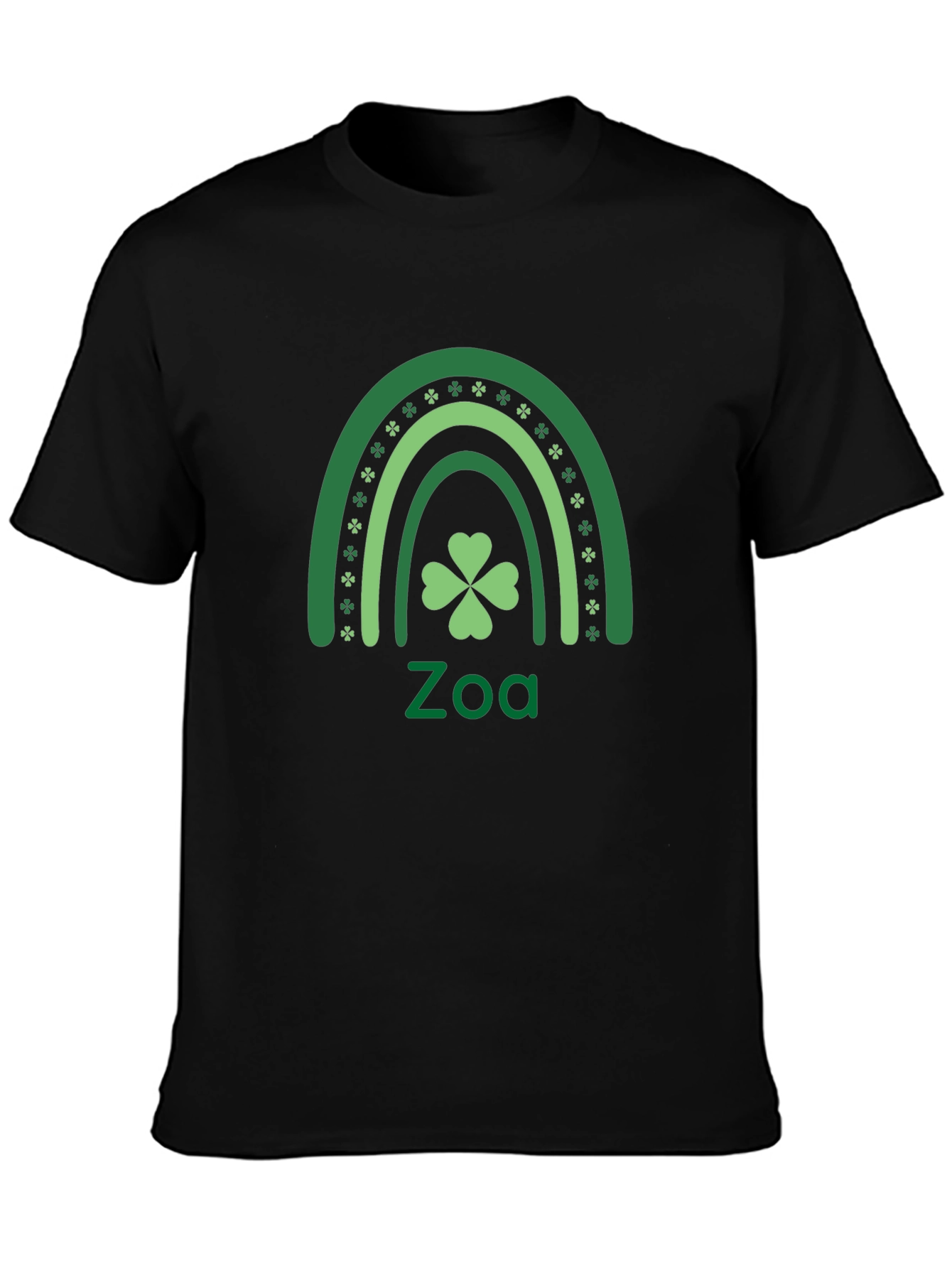 Zoa St. Patricks Day Rainbow Clover T-Shirt