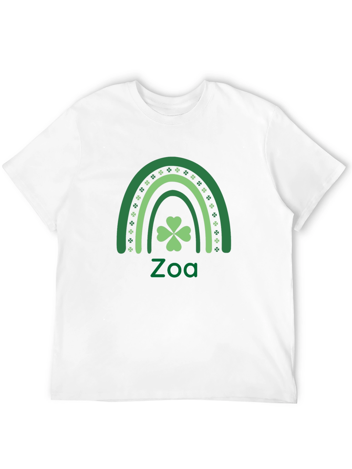 Zoa St. Patricks Day Rainbow Clover T-Shirt