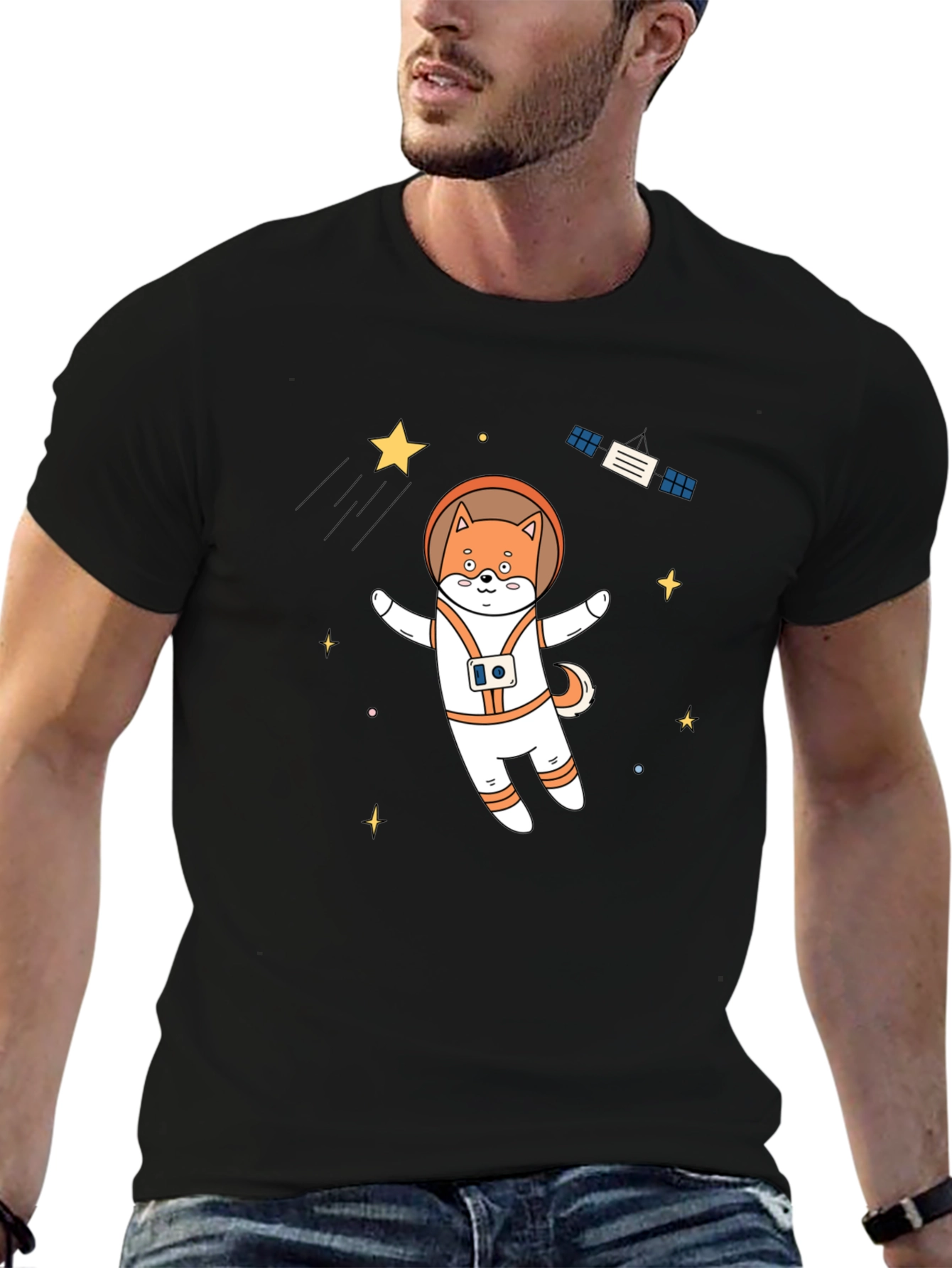 Astronaut Shiba Inu T-Shirt
