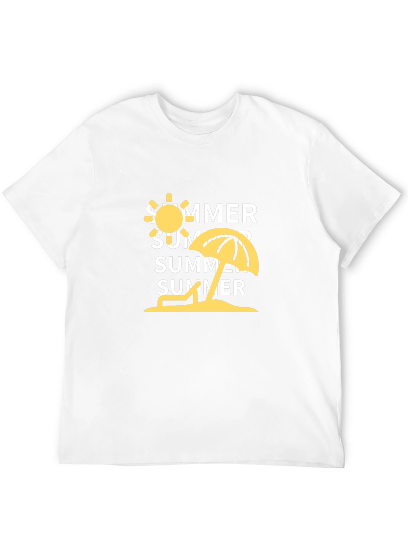 Summer Vibes Graphic Tee - Stylish Black T-Shirt