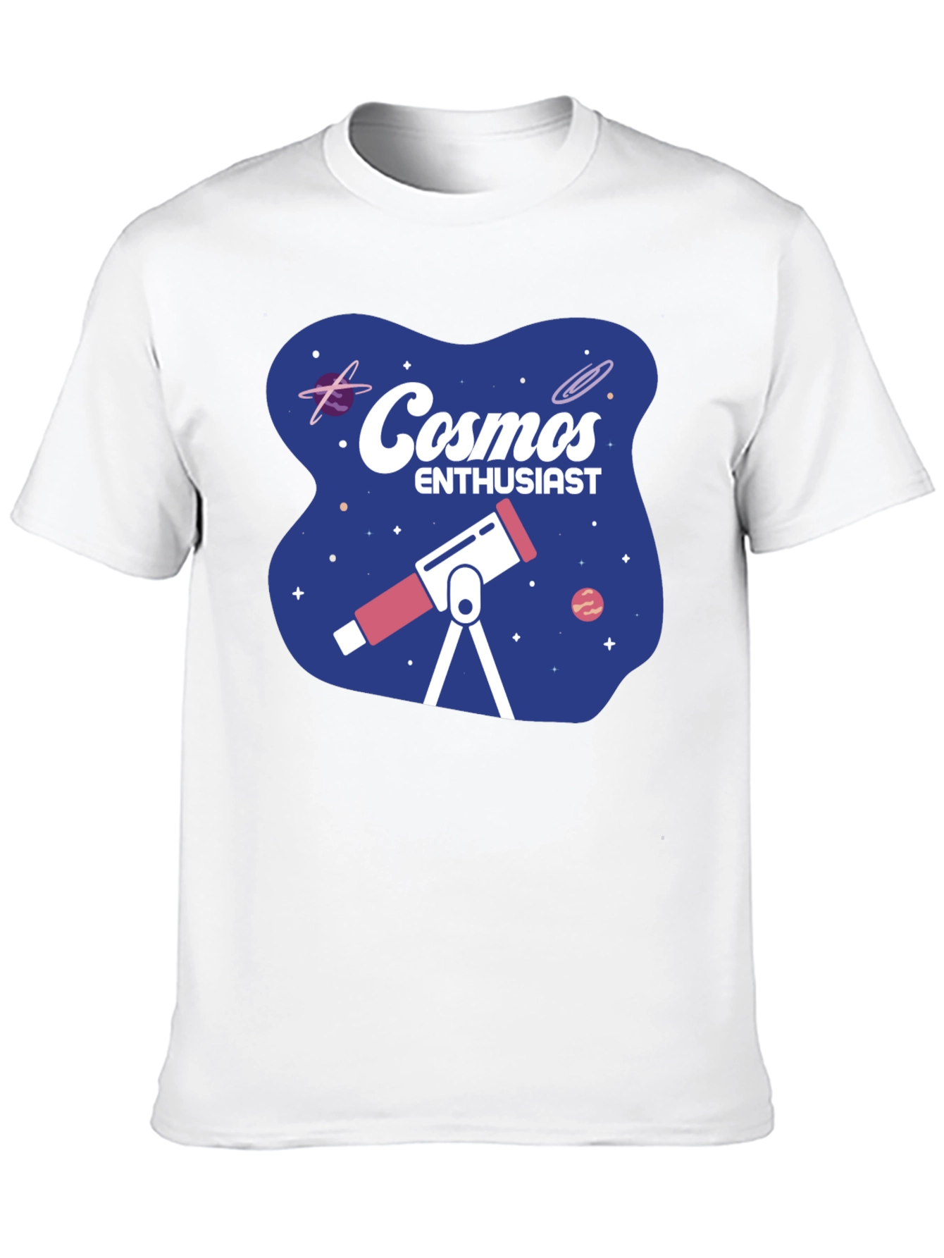 Cosmos Enthusiast T-Shirt - Space Lover Tee