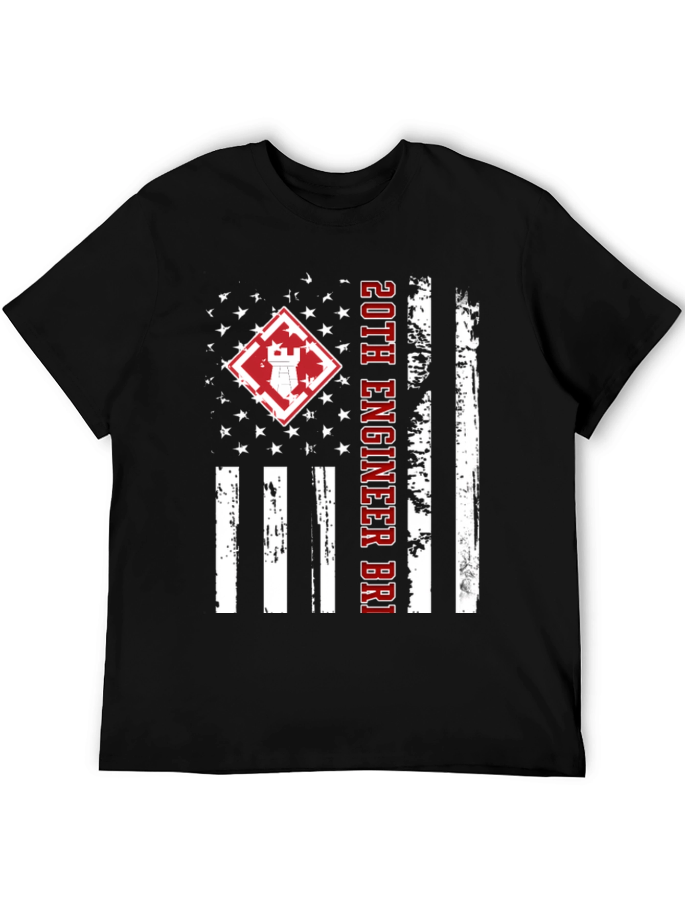 20th Engineer Brigade Flag Graphic Tee