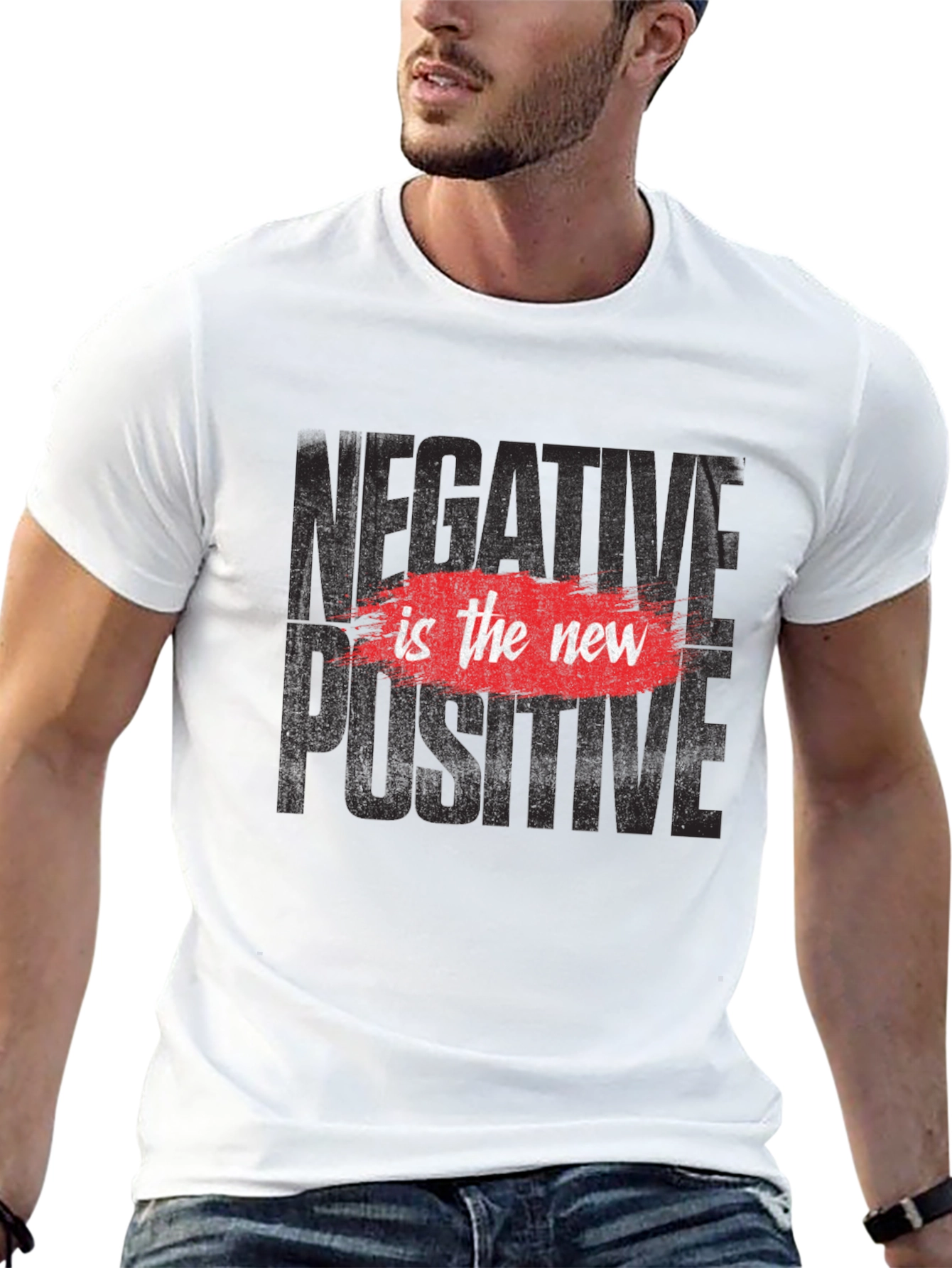 Negative is the New Positive Graphic Tee