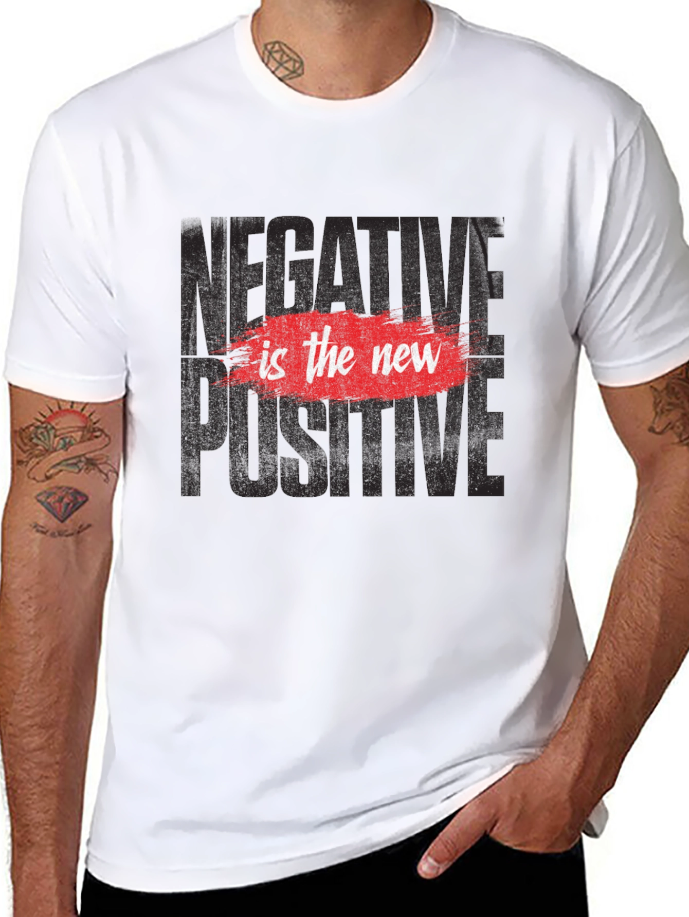 Negative is the New Positive Graphic Tee