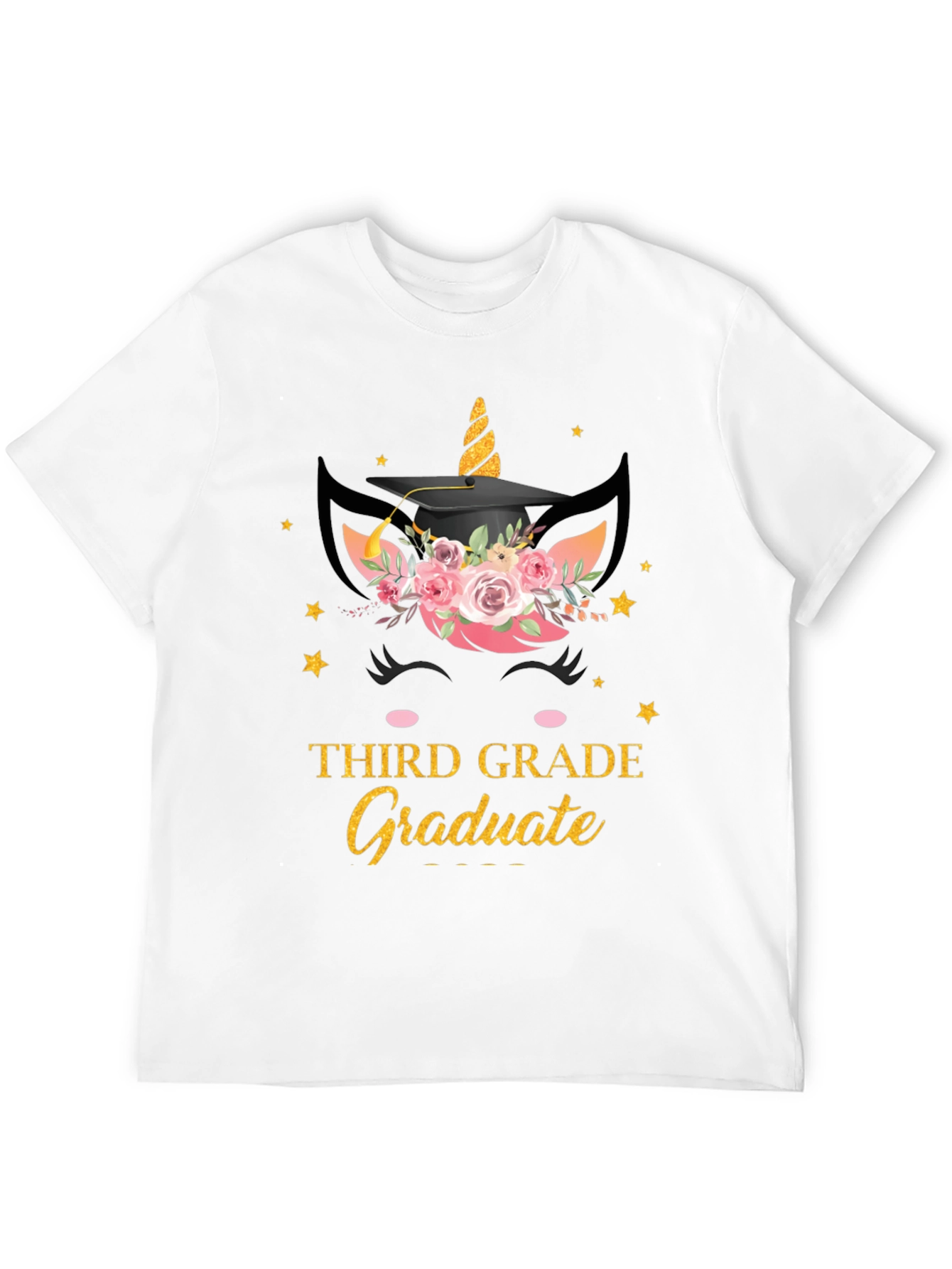 Third Grade Graduate Unicorn T-Shirt