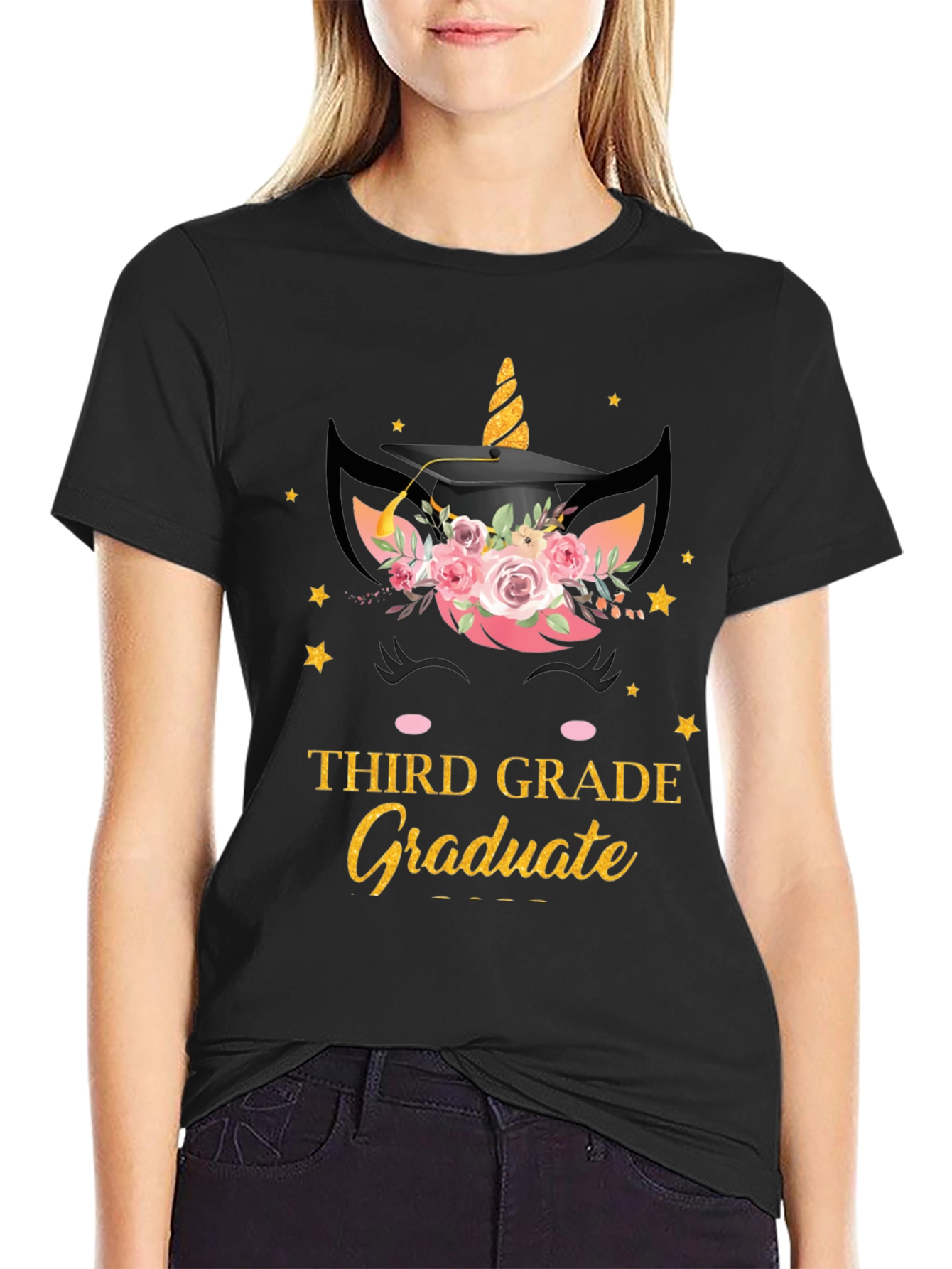 Third Grade Graduate Unicorn T-Shirt