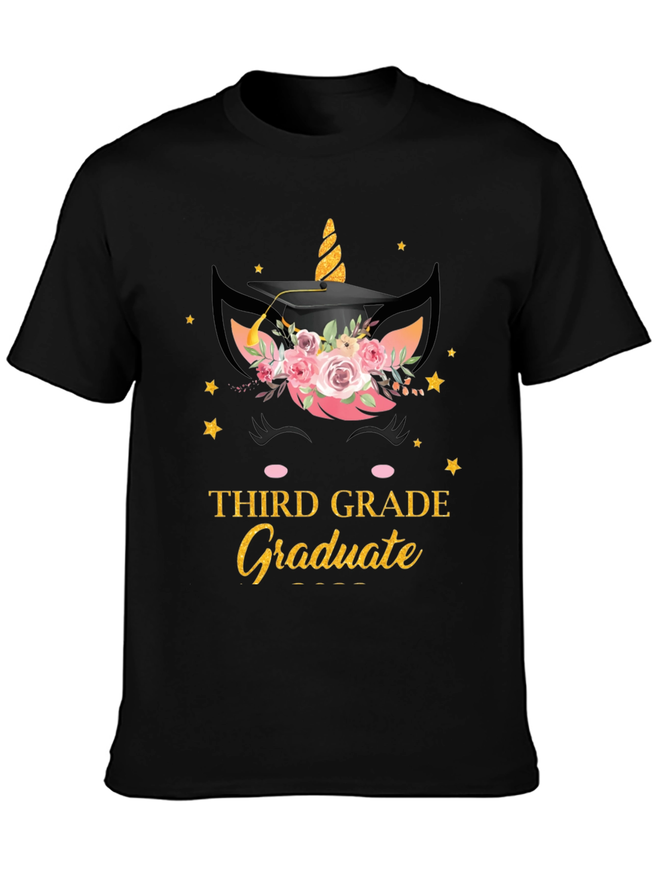 Third Grade Graduate Unicorn T-Shirt