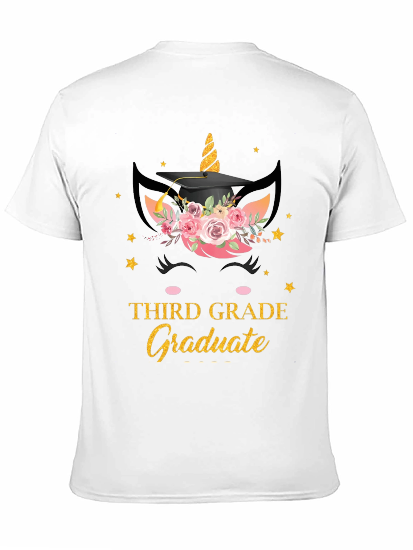 Third Grade Graduate Unicorn T-Shirt