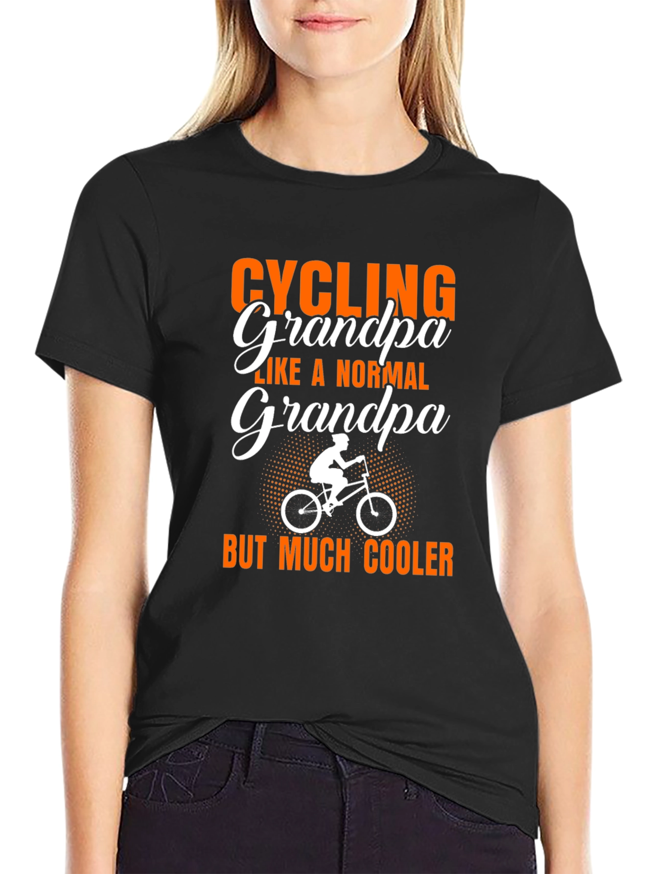 Cycling Grandpa T-Shirt - Cool Cyclist Gift