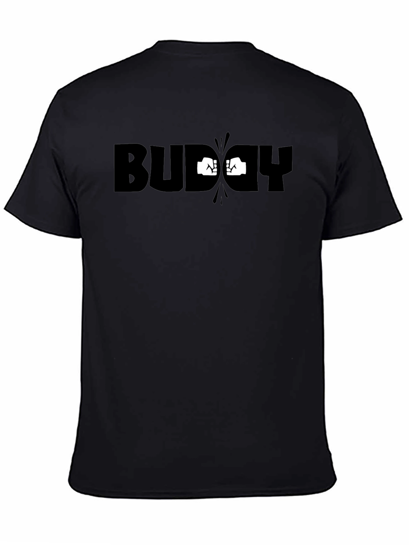Buddy Punch Black Graphic Tee