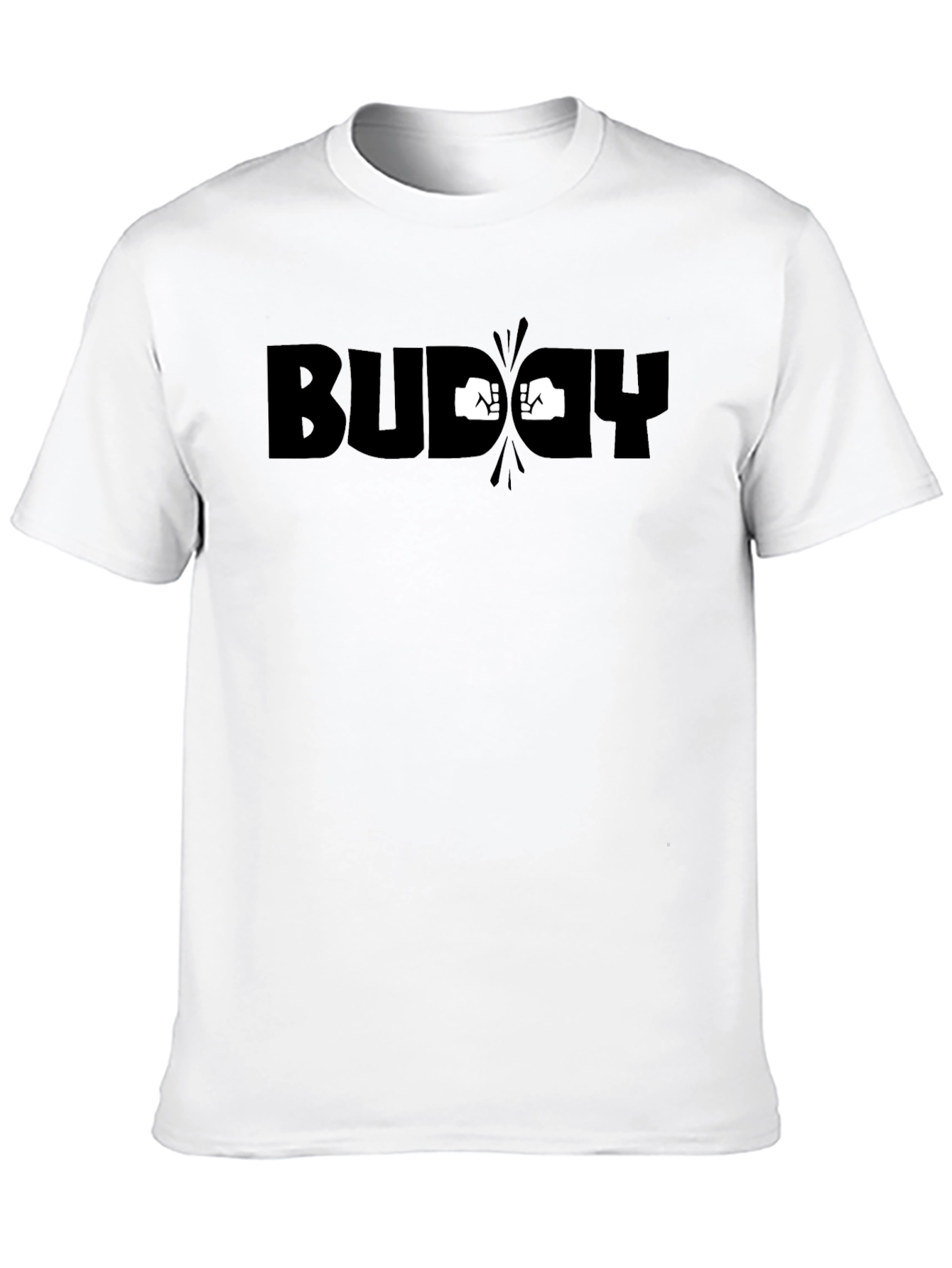 Buddy Punch Black Graphic Tee