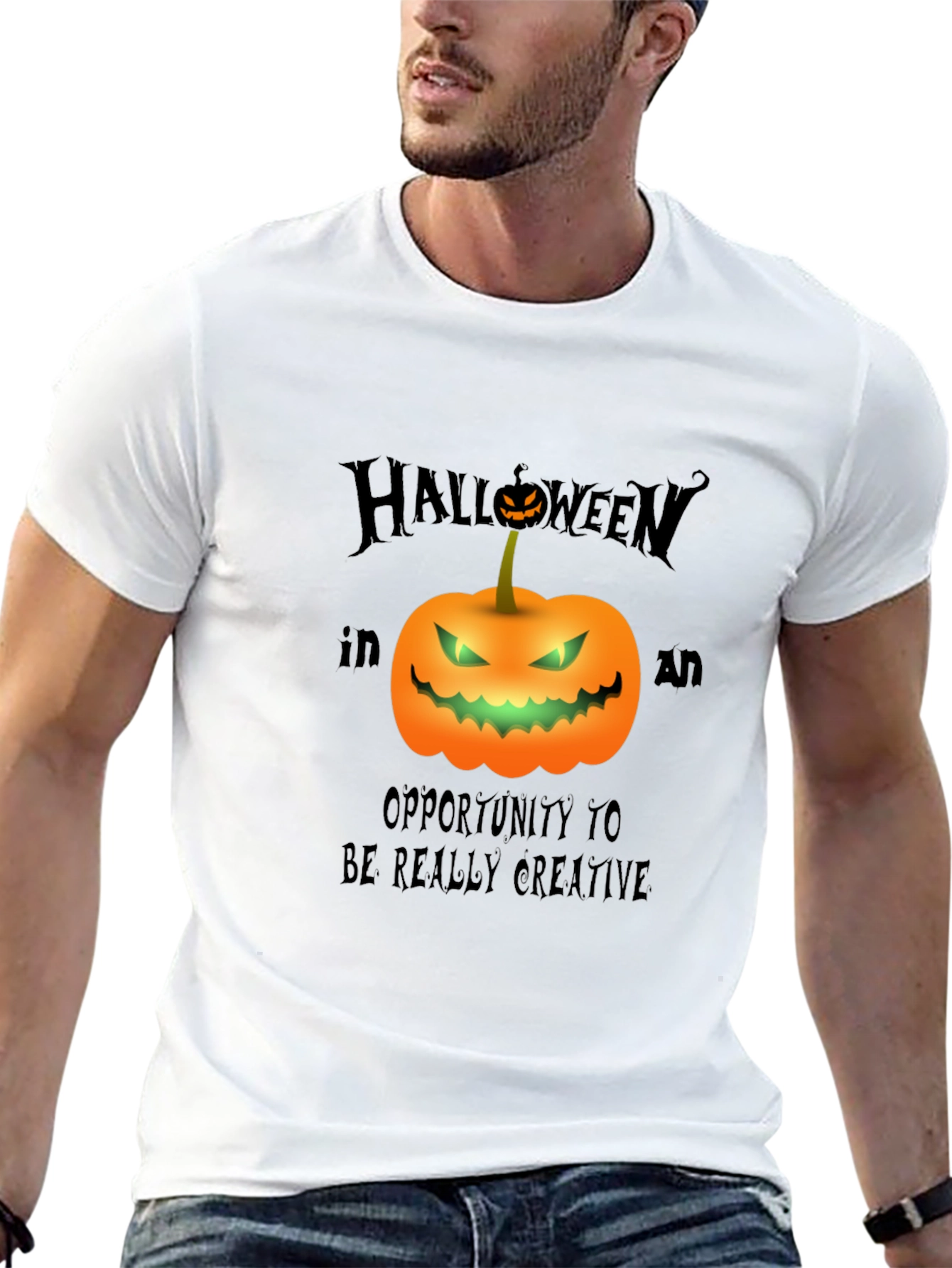 Halloween Graphic Tee - Be Creative This Season!