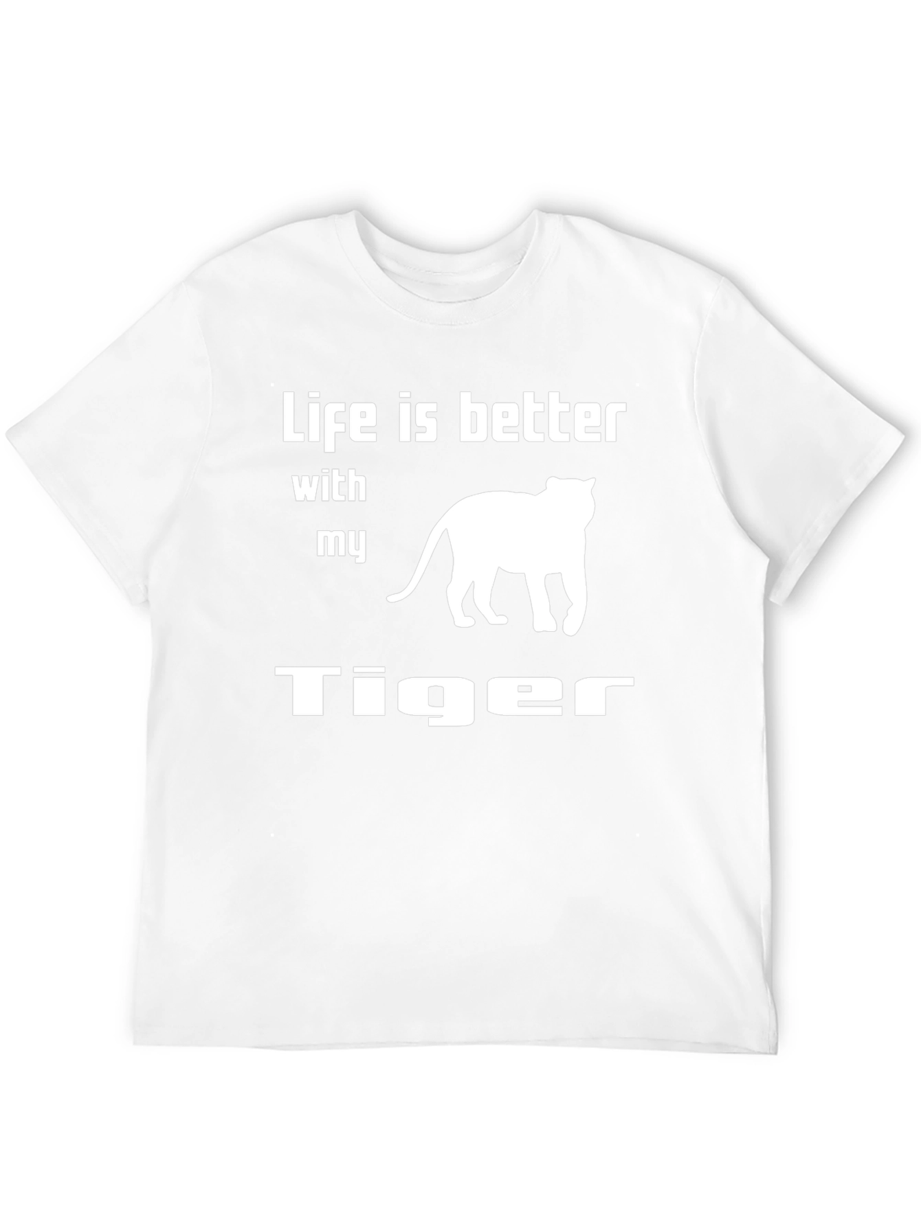 Life is Better With My Tiger Graphic Tee