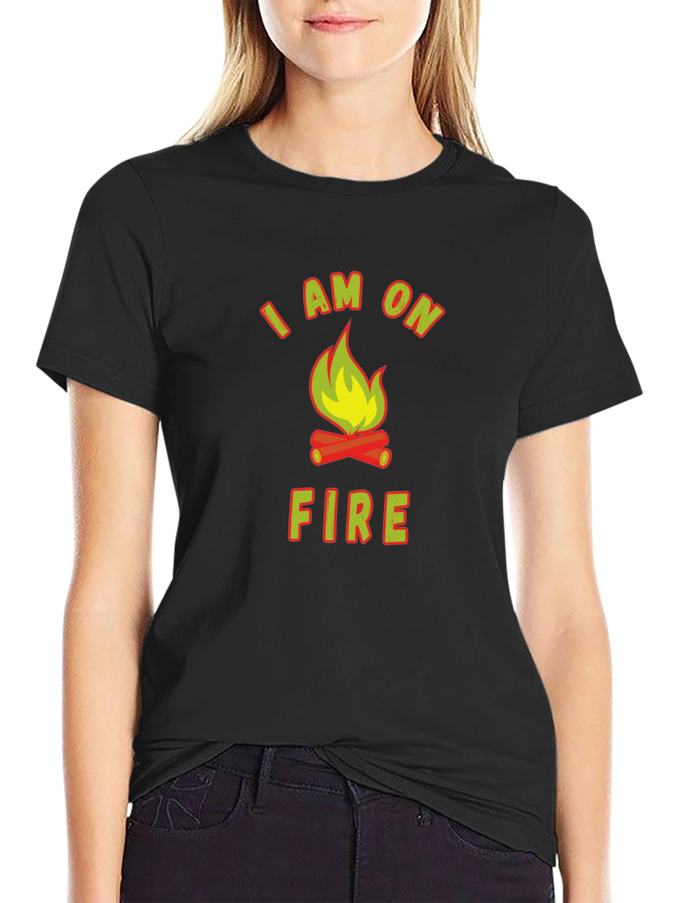 I Am On Fire Graphic T-Shirt