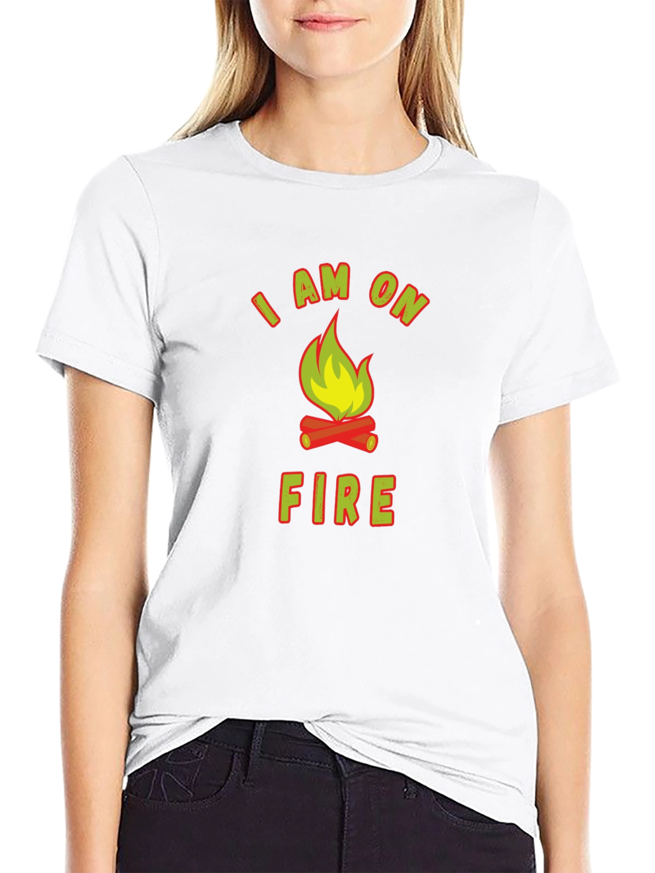 I Am On Fire Graphic T-Shirt