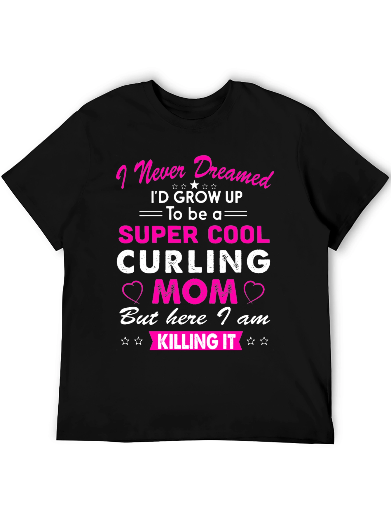 Super Cool Curling Mom T-Shirt