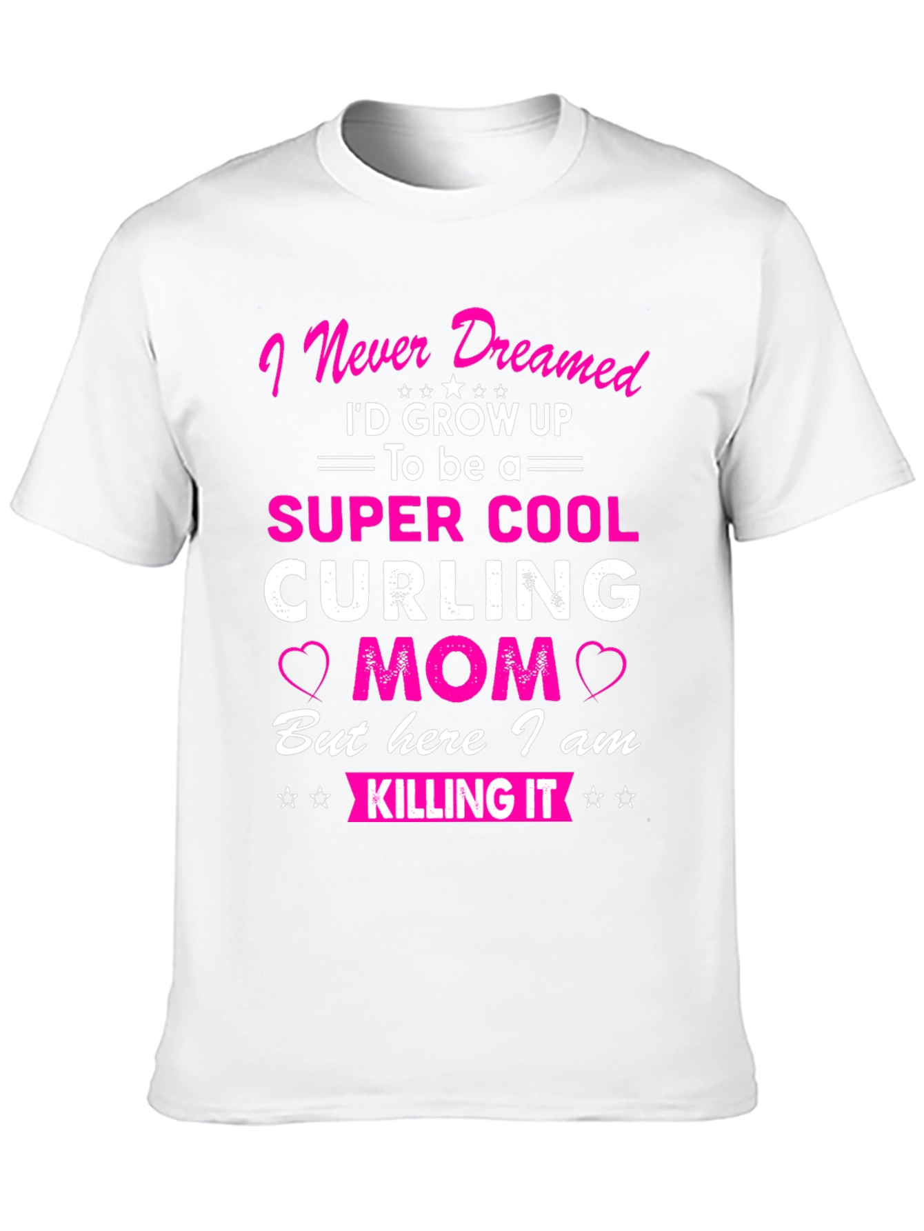 Super Cool Curling Mom T-Shirt