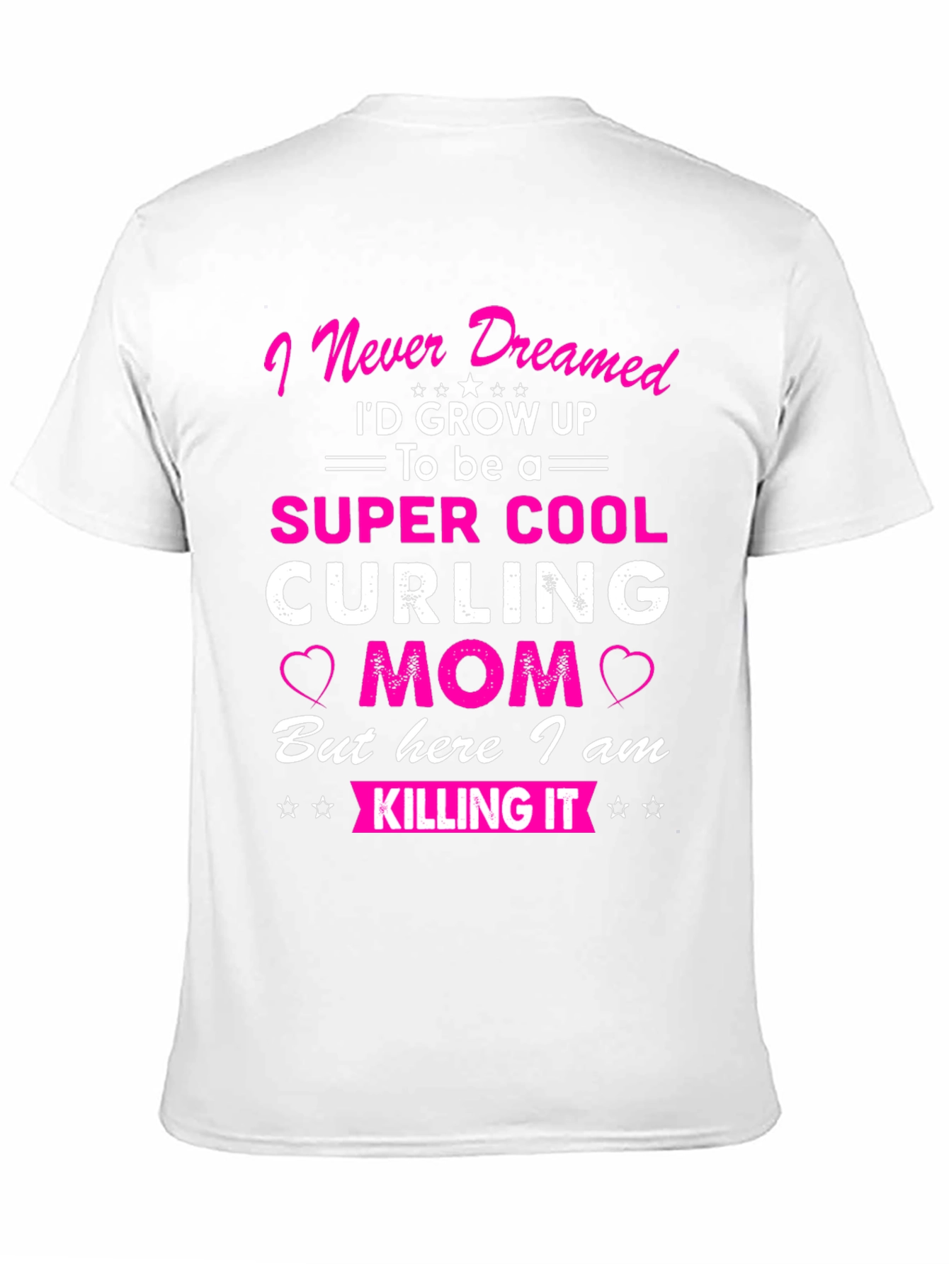 Super Cool Curling Mom T-Shirt