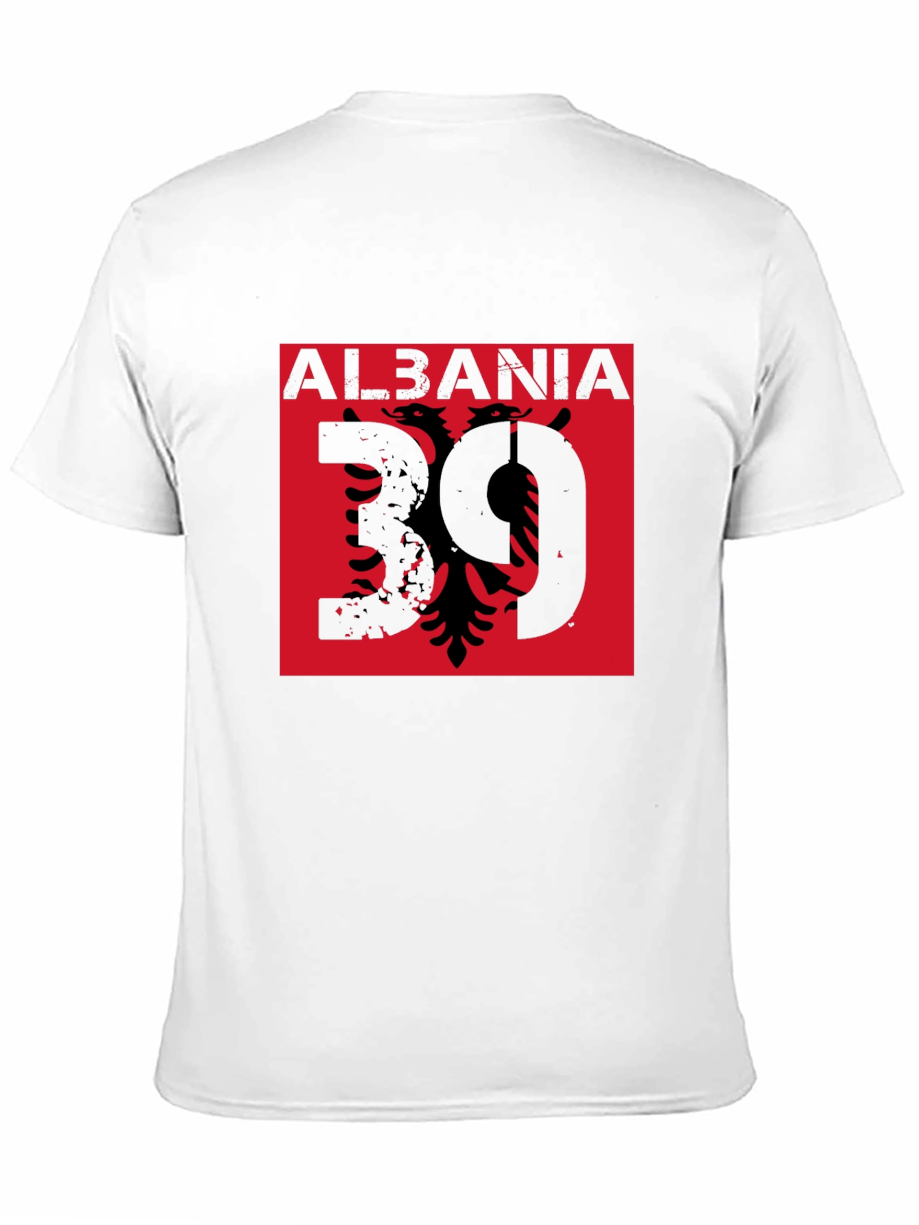 Albania Eagle Graphic Tee - Mens Black Shirt