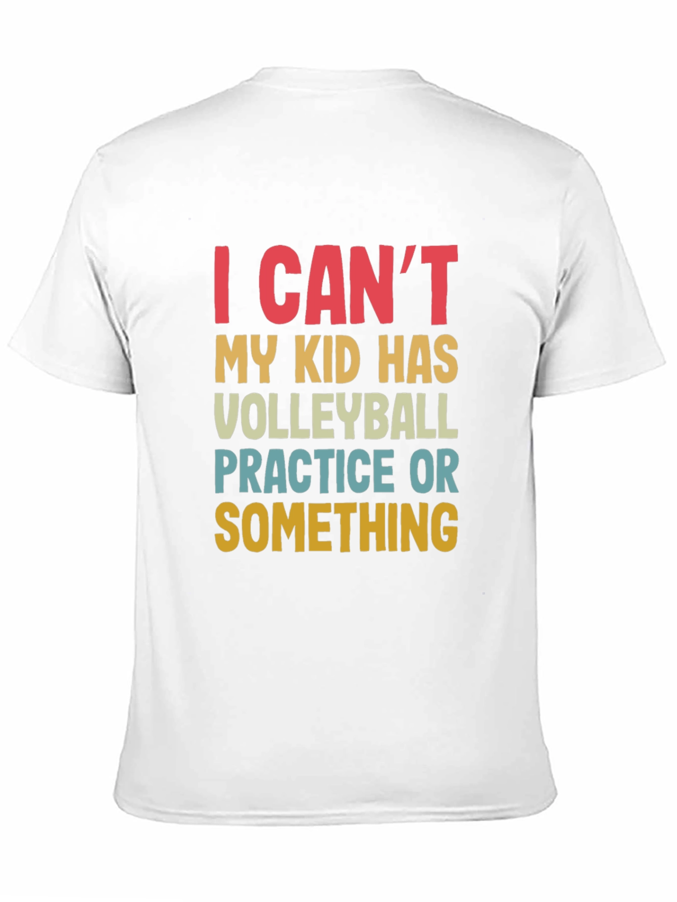 Funny Volleyball Parent T-Shirt - Practice Life