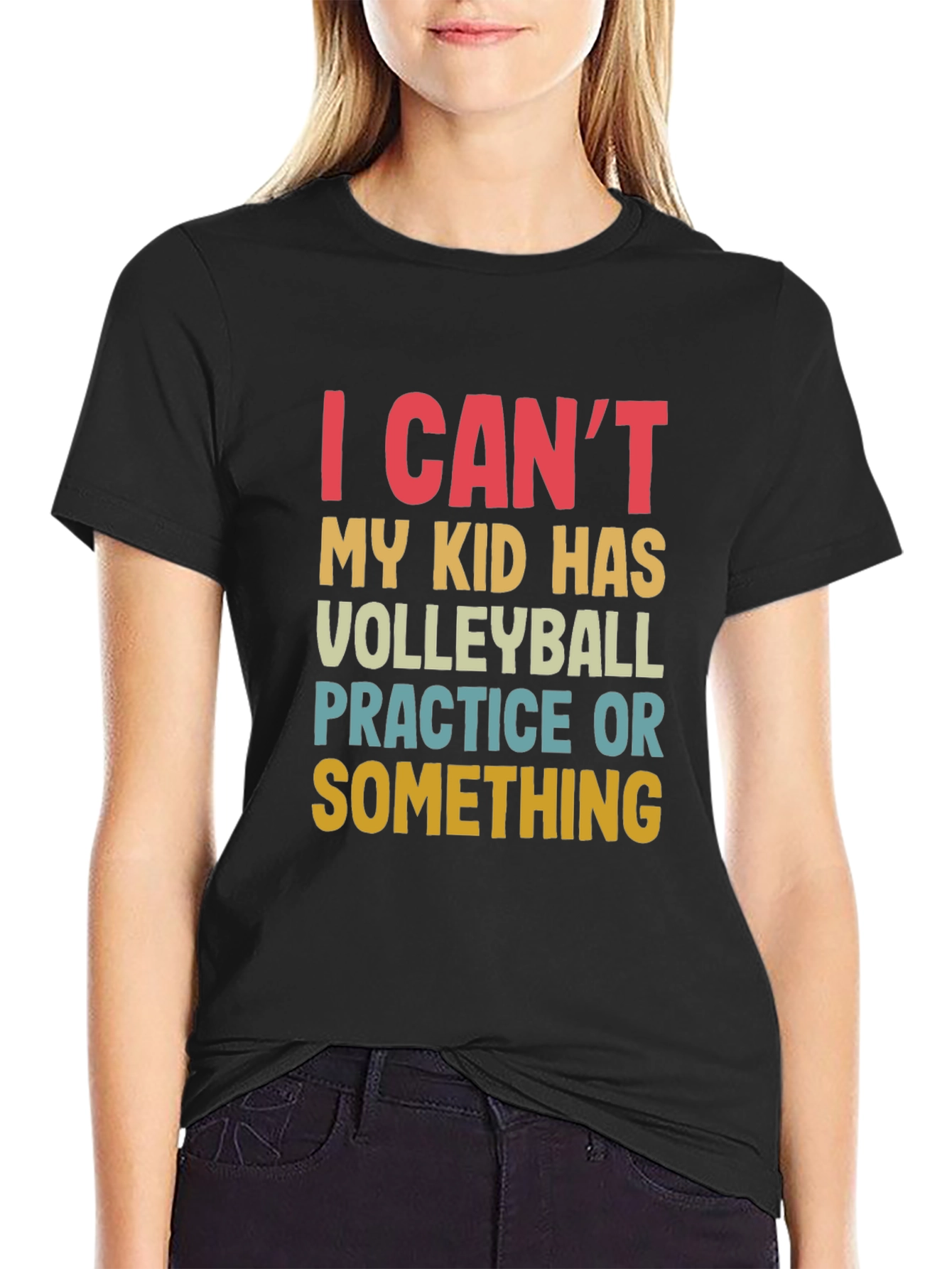 Funny Volleyball Parent T-Shirt - Practice Life