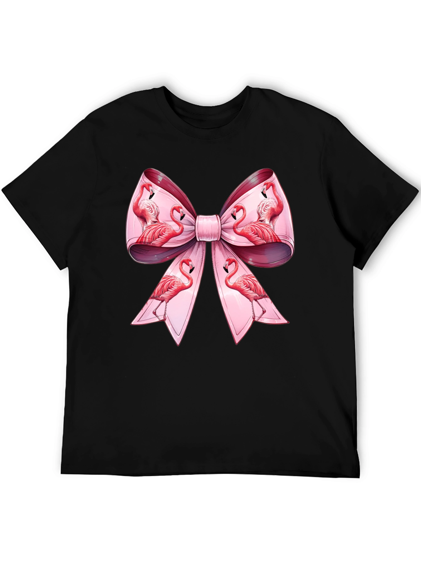 Flamingo Bow Graphic Tee