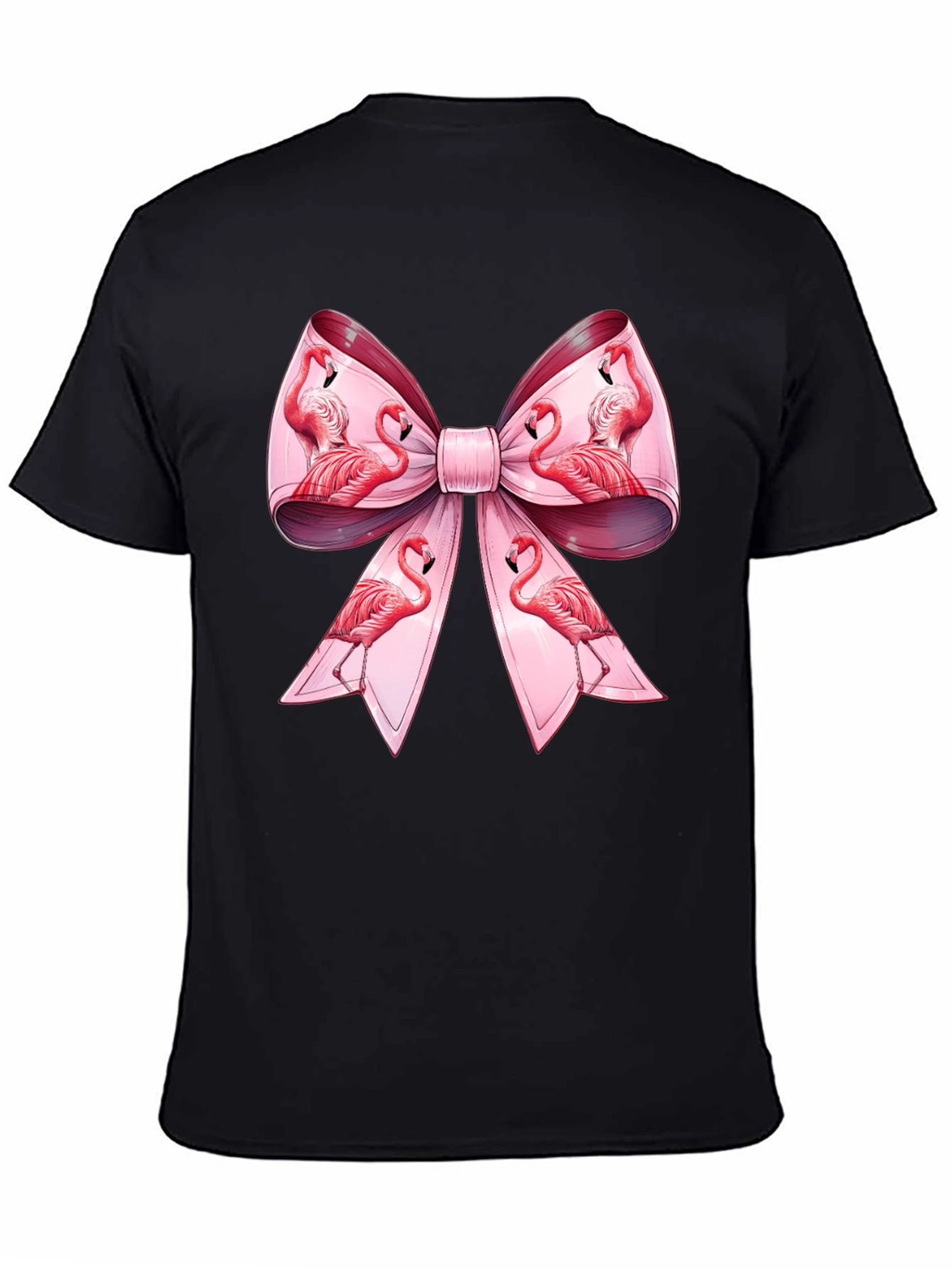 Flamingo Bow Graphic Tee