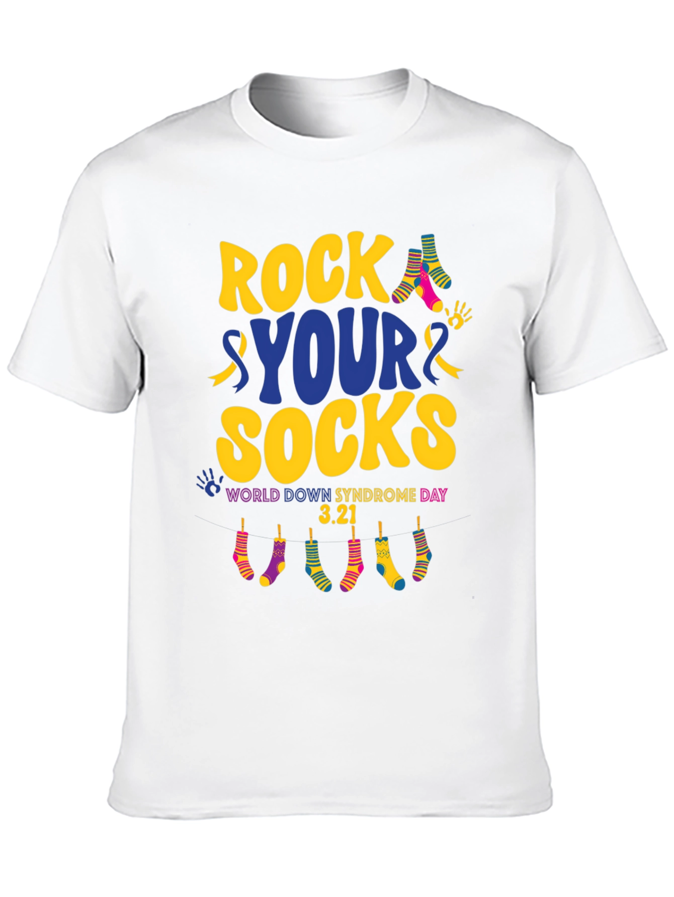Rock Your Socks Down Syndrome T-Shirt
