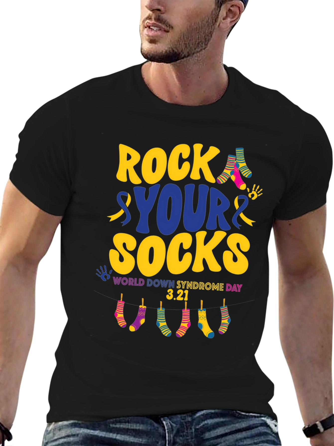 Rock Your Socks Down Syndrome T-Shirt