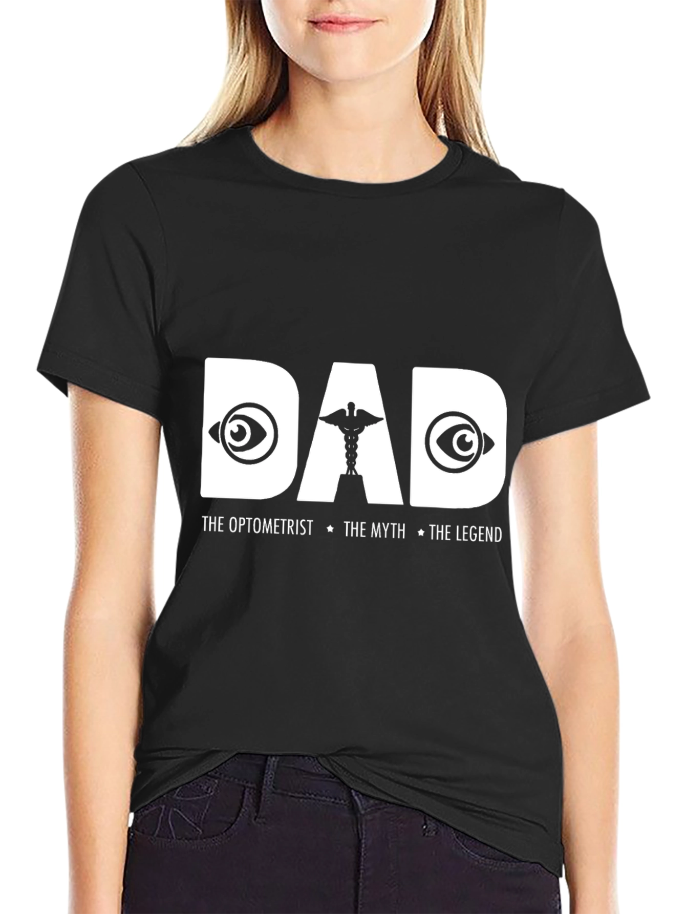 DAD The Optometrist T-Shirt - Legend Dad Gift