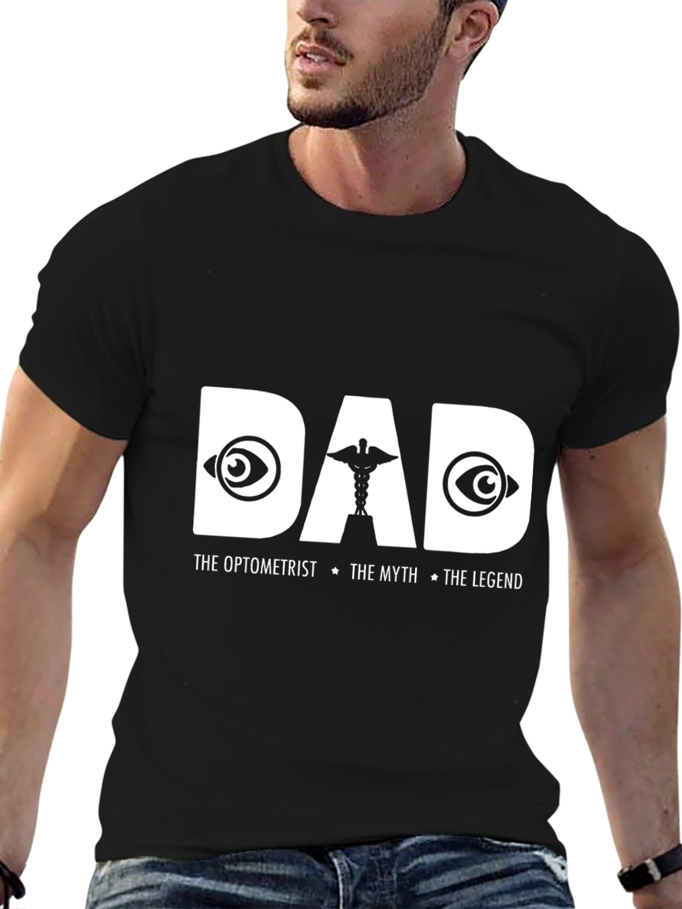DAD The Optometrist T-Shirt - Legend Dad Gift