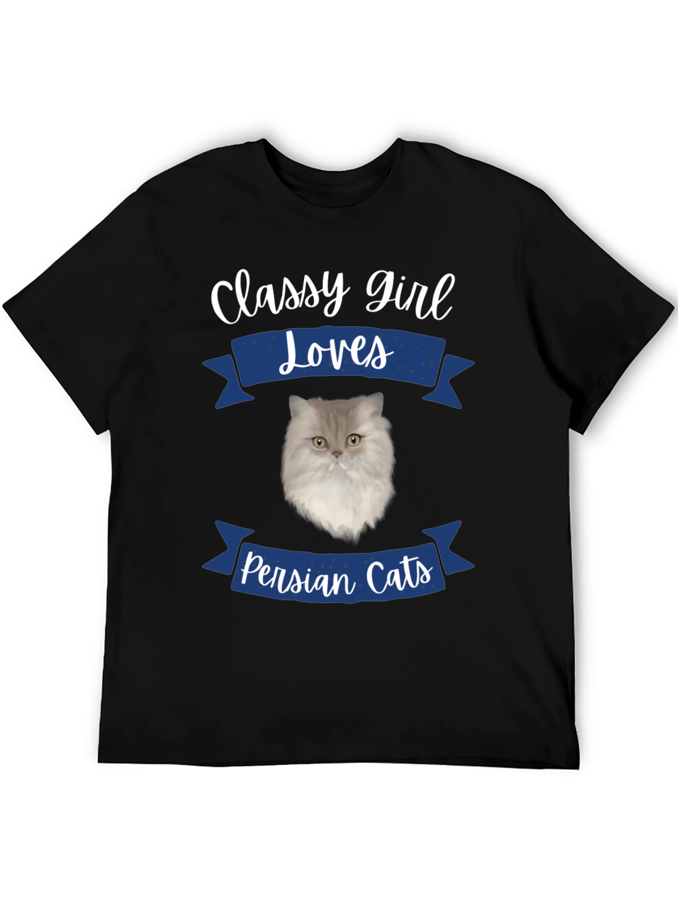Classy Girl Loves Persian Cats T-Shirt