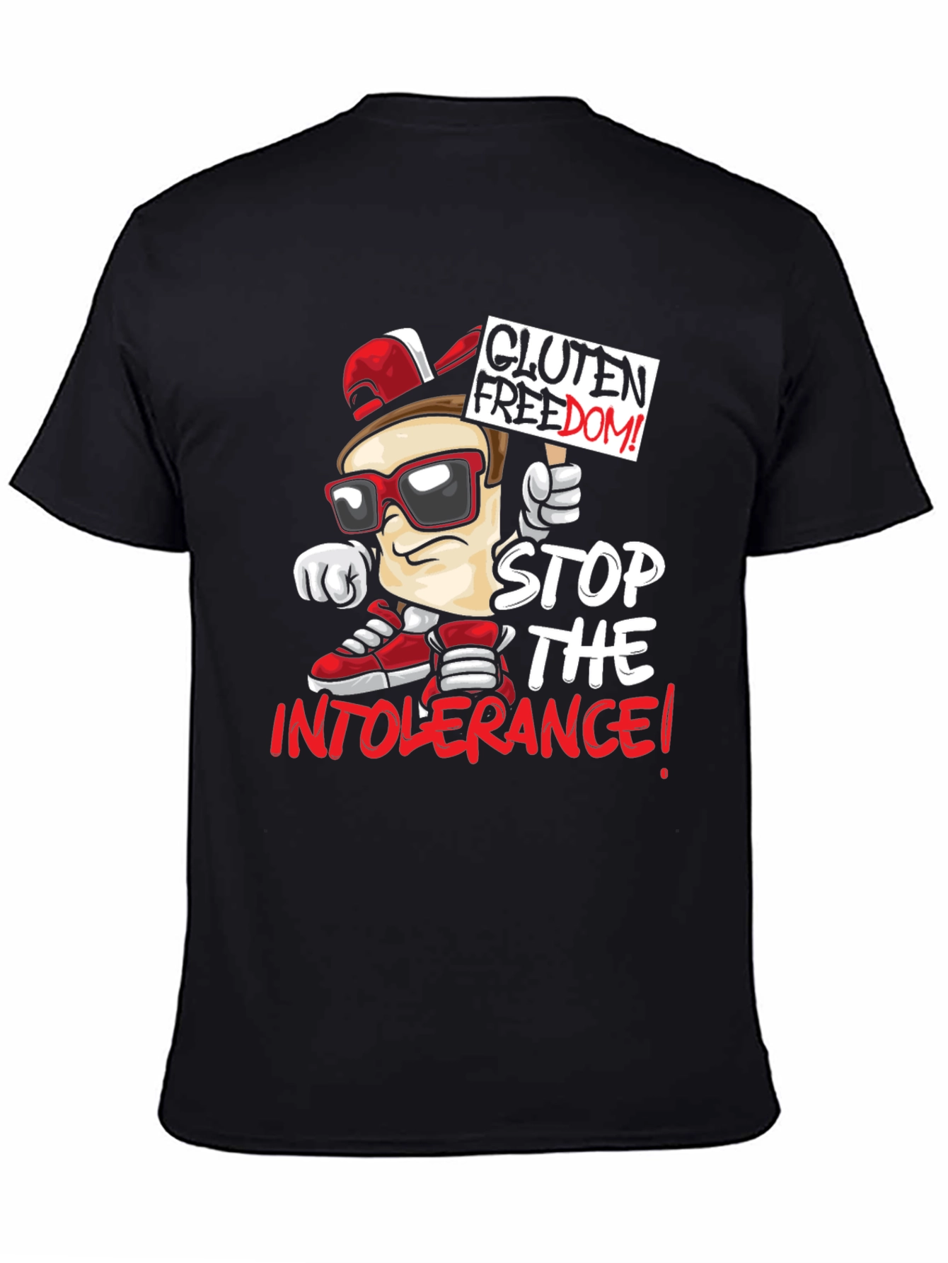 Gluten Freedom T-Shirt - Stop The Intolerance!