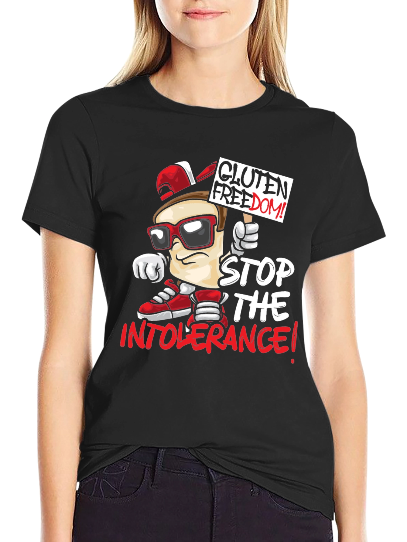 Gluten Freedom T-Shirt - Stop The Intolerance!