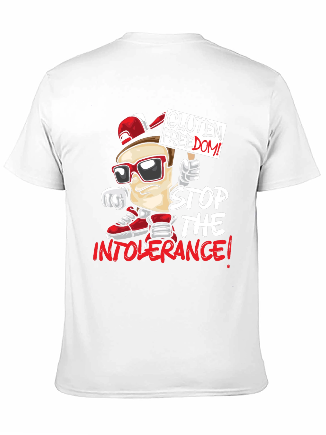Gluten Freedom T-Shirt - Stop The Intolerance!