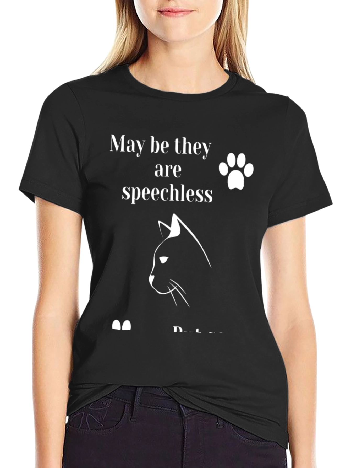 Speechless Cat T-Shirt
